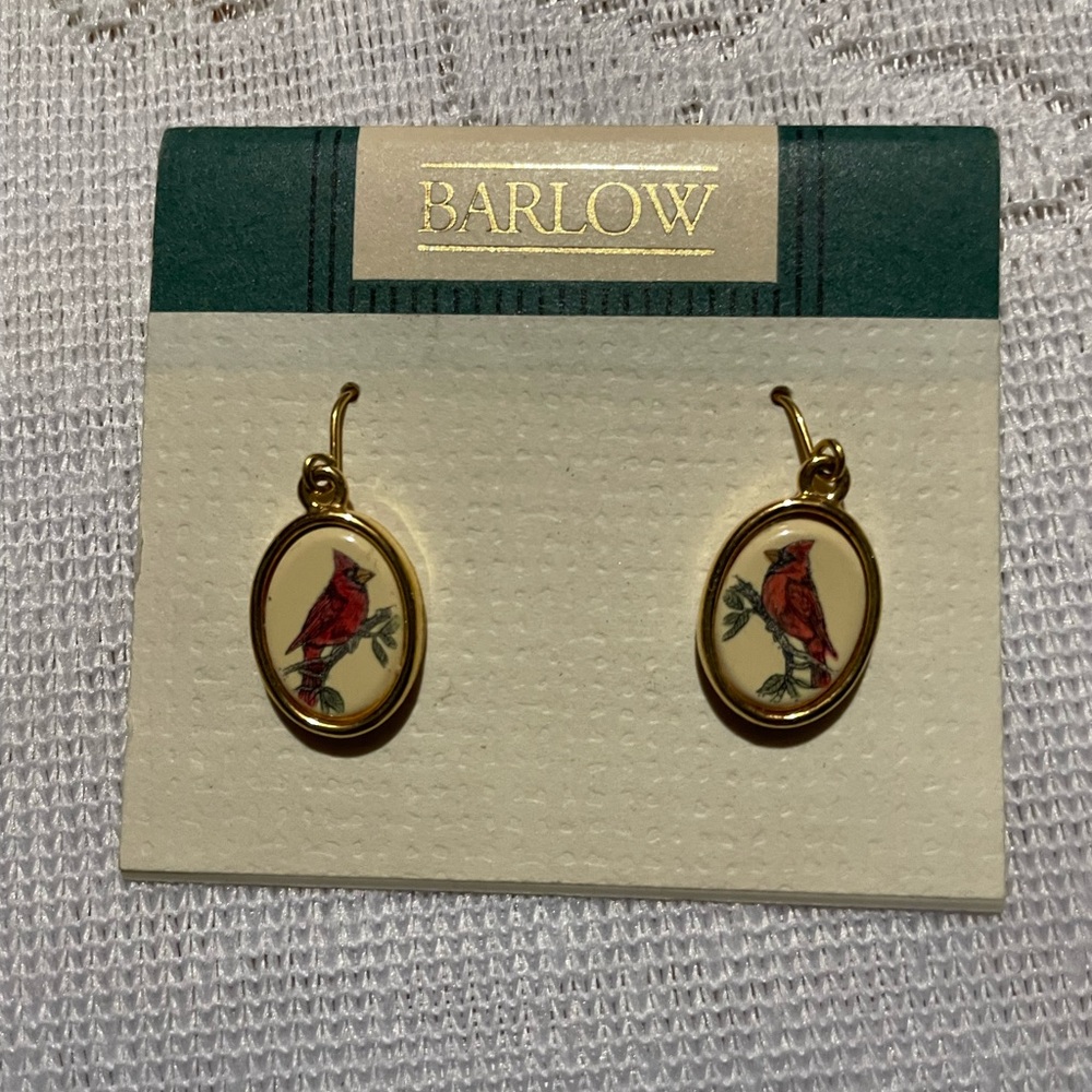 Barlow Cardinal Earrings